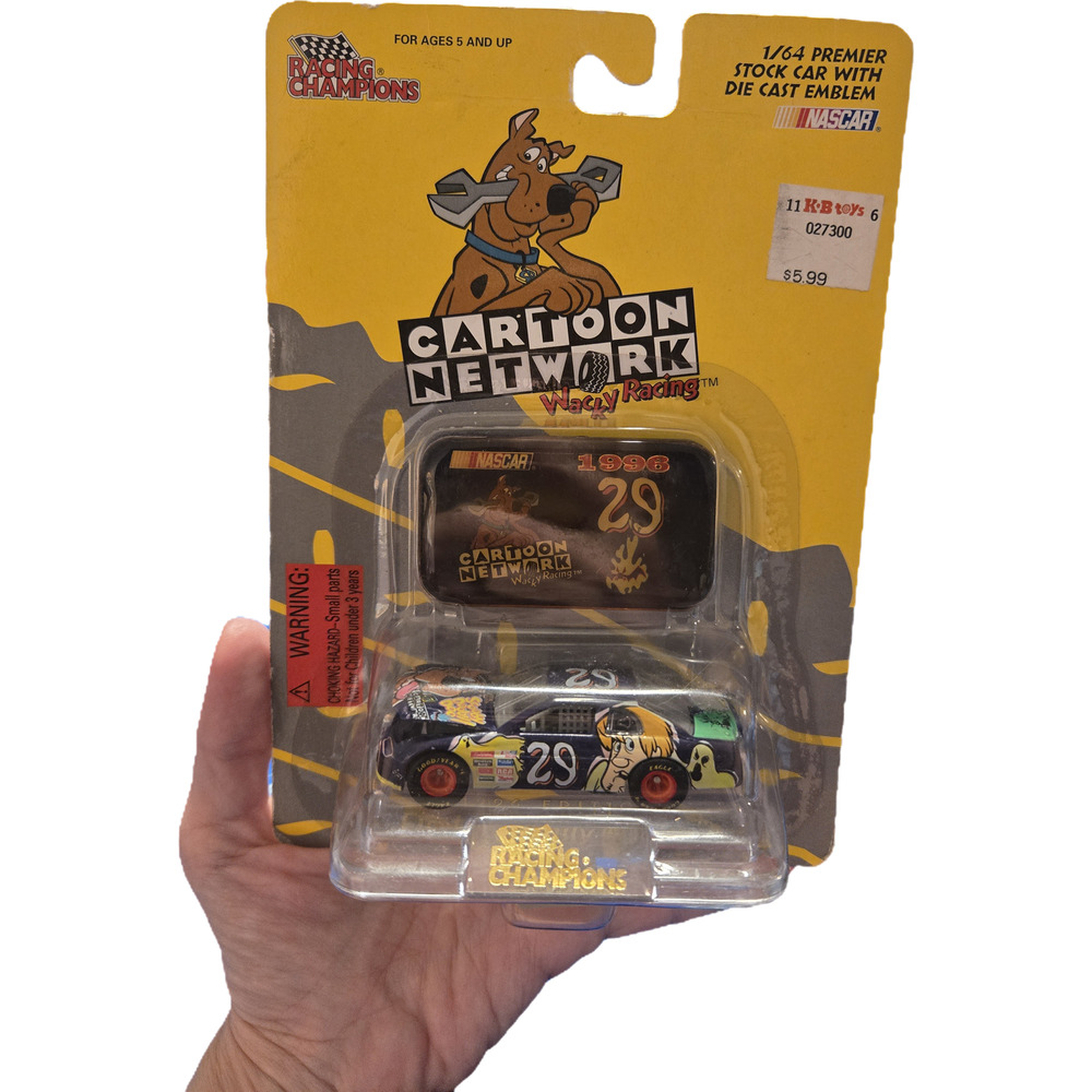 Scooby Doo #29 Cartoon Network Wacky Racing 1:64 Scale 1996 Racing Champions